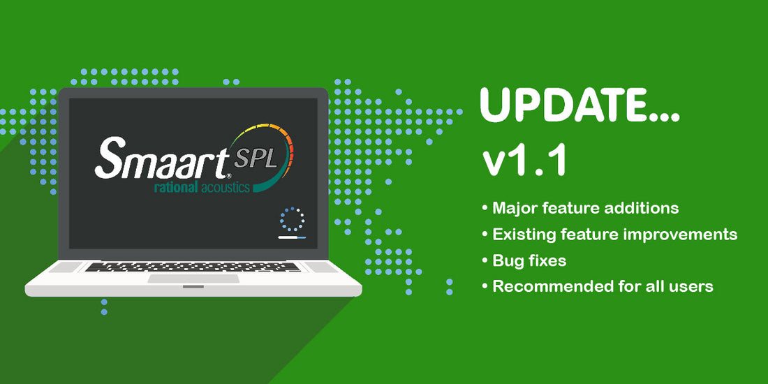 Smaart SPL v1.1 Update Released