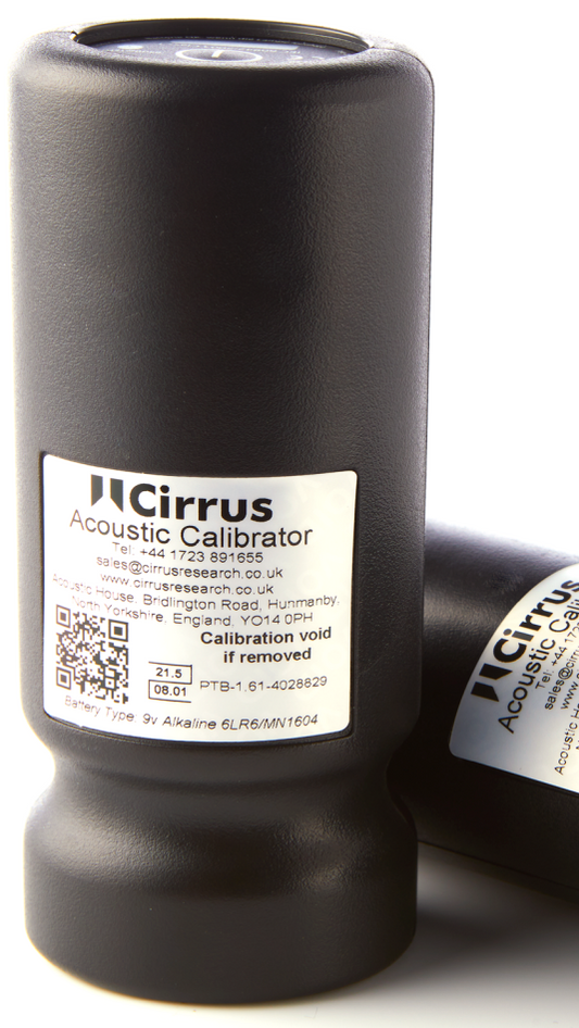 Cirrus CR:515 Class 1 Acoustic Calibrator