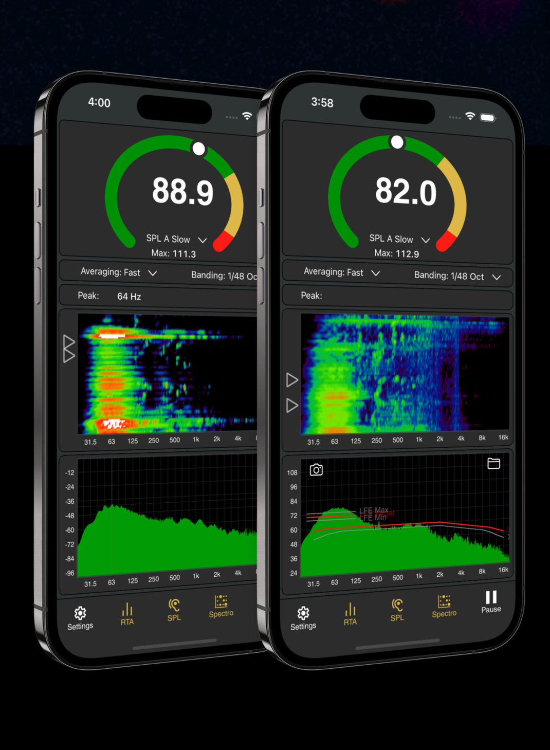 Smaart RTA Mobile App Page – Rational Acoustics